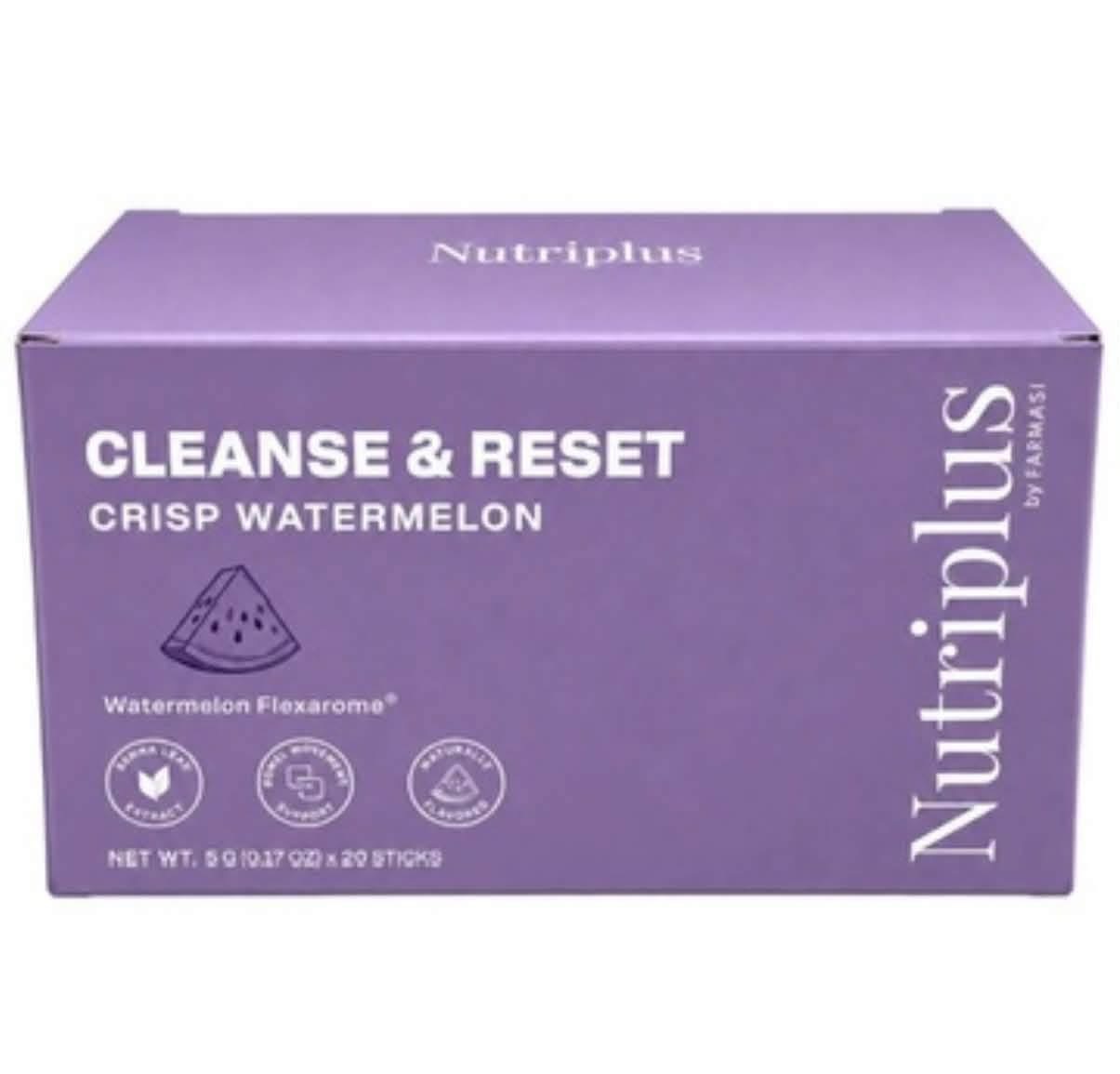 Nutriplus Cleanse & Reset box — Watermelon flavor