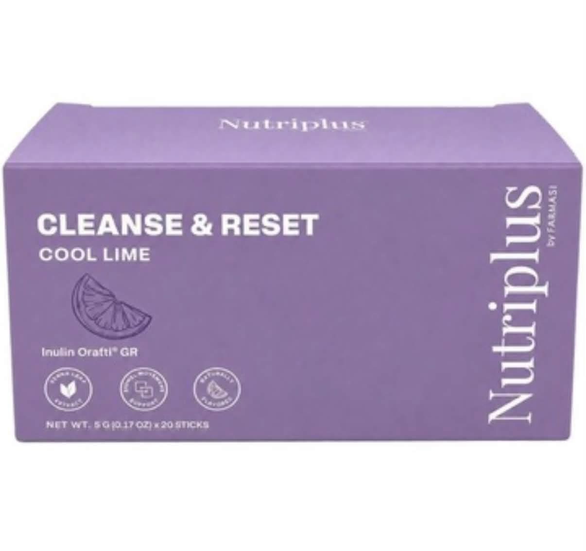 Nutriplus Cleanse & Reset box — Cool Lime flavor